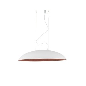 Biało Miedziana Lampa Wisząca CANOE White/Copper 10326 Nowodvorski Lighting