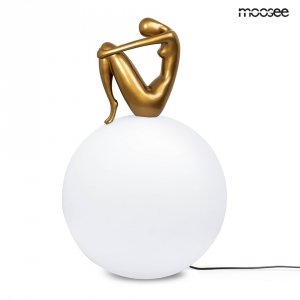 Designerska Lampa Podłogowa UOMO 35 Złota 