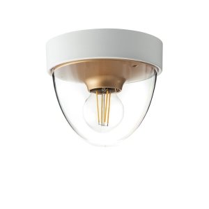 Zewnętrzna Oprawa Sufitowa Plafon IP44 NOOK  WHITE/GOLD 7970 Nowodvorski Lighting