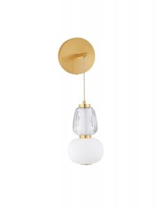 Dekoracyjny kinkiet LED w stylu glamour ARROYOS LE44493 Luces Exclusivas
