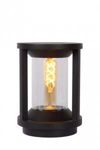 Słupek ogrodowy czarny nowoczesny minimalistyczny uniwersalny CADIX 15804/22/30 Lucide 