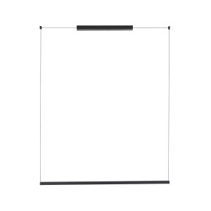 Nowoczesna Dekoracyjna Lampa Wisząca LED Czarna Listwa CL H LED PRO BLACK 4000K 10691 Nowodvorski Lighting
