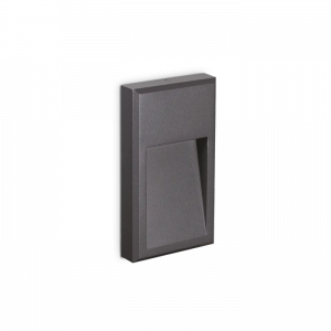 Minimalistyczna Antracytowa Oprawa Schodowa Zewnętrzna FEBE 322308 IDEAL LUX