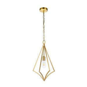 Industrialna geometryczna lampa wisząca Nico Feiss FE-NICO-P-M-CH Oksydowany mosiądz