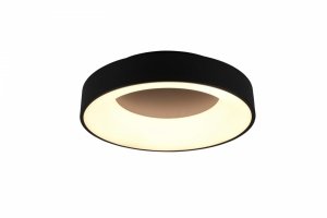 Plafoniera okrągła czarna led 27W GIRONA 45 TRIO 671210132