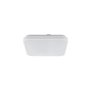 Biały kwadratowy Plafon Sufitowy Do Łazienki IP44 Nowodvorski Lighting AGNES SQUARE LED PRO white S 4000K 10990
