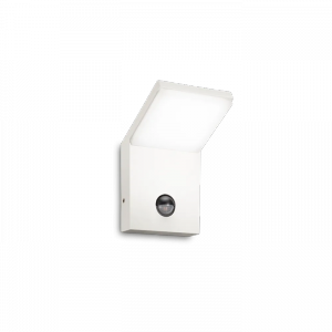 Minimalistyczny Kinkiet Ogrodowy Z Czuinikiem Kwadratowy LED STYLE 4000K 209852 IDEAL LUX
