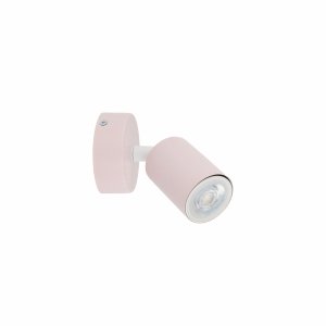 Nowoczesna oprawa ścienno sufitowa do pokoju dziecięcego różowa tuba reflektor spot kinkiet LIVIA PINK 10219 TK-Lighting