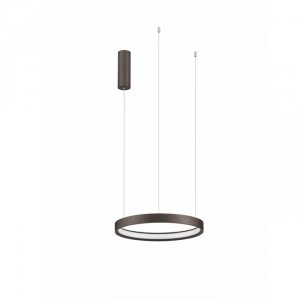 Lampa Sufitowa Brązowa Wisząca LED ZACAPU LE44321 LUCES EXCLUSIVAS 