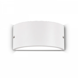 Nowoczesny Biały Kinkiet Ogrodowy REX 092416 IDEAL LUX