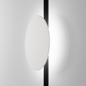 Ścieżka świetlna lampa na szynoprzewodzie okrągła LED minimalistyczna aluminium biała Relax MAYTONI TR107-2-5W3K-W
