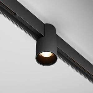 Ścieżka świetlna lampa szynowa LED nowoczesna tuba aluminium czarna Alfa MAYTONI TR122-2-7W3K-B