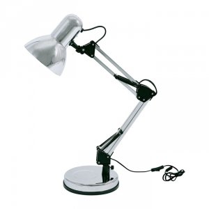 Regulowana Lampa Biurkowa Chrom COSMOS K-MT-COSMO CHROM RÓŻOWY KAJA