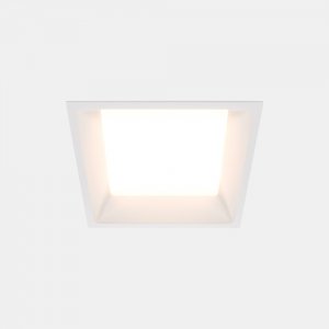 Lampa wbudowana wpuszczana w sufit LED kwadratowa aluminiowa biała Okno MAYTONI DL056-18W3K-W