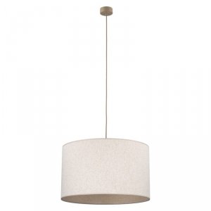 Beżowa lampa wisząca abażurowa nowoczesna minimalistyczna ponadczasowa dekoracyjna elegancka VELLUM 10753 TK-LIGHTING