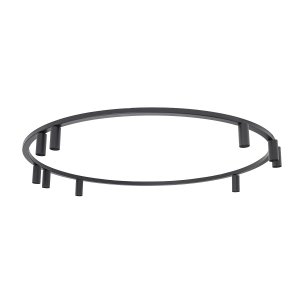 Nowoczesna lampa sufitowa czarny minimalistyczny plafon FOURTY ROUND IX BLACK 11950 Nowodvorski Lighting 
