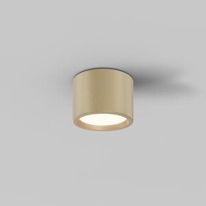 Lampa sufitowa plafon tuba aluminium matowe złoto klasyczna nowoczesna Hydra MAYTONI C090CL-10W3K-MG