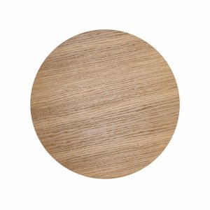 Nowoczesny drewniany kinkiet ścienny okrąg ring styl rustykalny LUNA WOOD DĄB 40cm 5449 TK-Lighting 