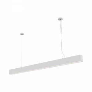 Lampa wisząca do salonu do biura  Sigi VI PL0131-WH Yaskr biała LED 3000-6000K