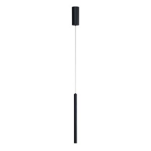 Minimalistyczna lampa wisząca tuba sopel czarny Valdes Italux PND-22302-1-BK