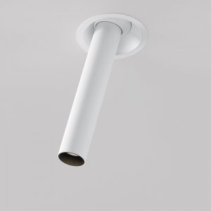  Lampa wbudowana w sufit spot LED nowoczesna klasyczna regulowana tuba aluminium biała Focus T MAYTONI C140RS-L300-7W3K-W