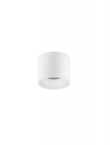 Nowoczesny plafon lampa sufitowa LED biała tuba uniwersalna minimalistyczna aluminiowa CENVARO LE45516 Luces Exclusivas