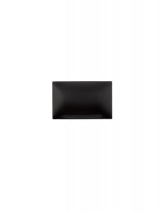 Kinkiet zewnętrzny LED czarny prostokątny wypukły minimalistyczny nowoczesny IP65 PLASENA LE75299 Luces Exclusivas