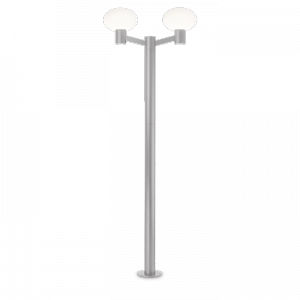 Lampa Ogrodowa Gruntowa Zewnętrzna Szara CLIO 249513+ 145068 x 2 IDEAL LUX