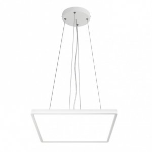 Biała Nowoczesna Lampa Wisząca LED BASTIA PND-83625-300S-24W-WH ITALUX