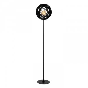 Nowoczesna Złota Lampa Podłogowa Designerska Kula HANNELORE 10723/01/30 LUCIDE