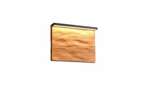 Lampa ścienna kinkiet LED drewniany klasyczny nowoczesny ściemnialny KALEA 255510130 Trio