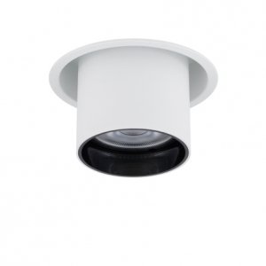 Nowoczesna Oprawa Punktowa Podtynkowa Tuba MONO SLIDE WHITE/WHITE/BLACK 10796 Nowodvorski Lighting
