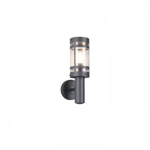 Nowoczesny Antracytowy Kinkiet Ogrodowy Minimalistyczny PALOMA R21716142 RL