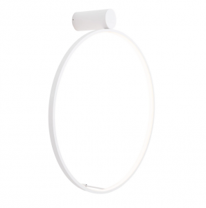 Nowoczesny Kinkiet Maxlight Visual W0436 White 28W LED barwa ciepła 3000K IP44 