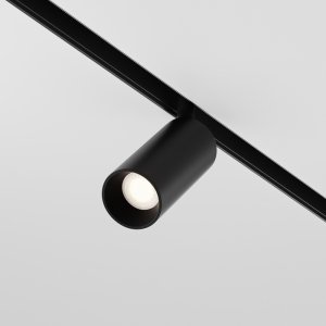 Lampa szynowa minimalistyczna nowoczesna regulowana aluminium czarna FOCUS LED MAYTONI TR032-4-5WTW-S-DD-B