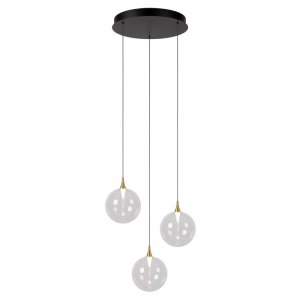 Nowoczesna Lampa Wisząca LED Szklane Klosze Kule GISELA 13494/11/60 LUCIDE