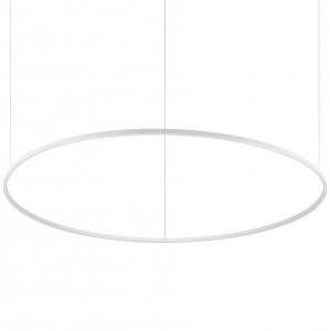 NOWOCZESNA LAMPA WISZĄCA RING LED BIAŁY OKRĄG IDEAL LUX 265957 ORACLE SLIM D150 ROUND 3000K