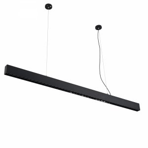 Lampa wisząca  do salonu do biura Sigi I PL0126-BK Yaskr czarna LED 3000K