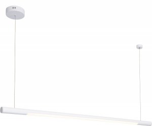 Lampa Wisząca Biała Listwa Nad Stół LED MAXLIGHT ORGANIC HORIZON P0357D Ściemnialna