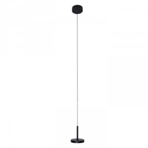 Nowoczesna Czarna Lampa Wisząca LED IBIZA P0528 MAXLIGHT