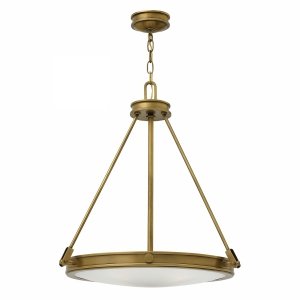 Lampa wisząca Collier Hinkley HK-COLLIER-P lampa salonowa, jadalniana w stulu retro 