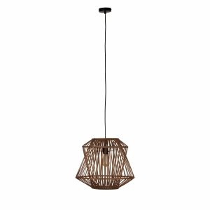 Lampa sufitowa bambusowa 46x46x40cm