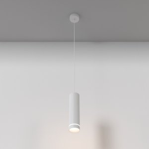  Lampa wisząca nowoczesna klasyczna LED tuba aluminium biała regulacja wysokości Orlo MAYTONI P085PL-12W4K-W