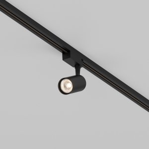 Lampa szynowa reflektor szynoprzewody jednofazowe LED nowoczesny aluminium czarna regulowana tuba VUORO MAYTONI TR003-1-6W3K-S-B