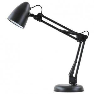 Lampka Biurkowa Vintage NOTARI TB-29928-BK ITALUX