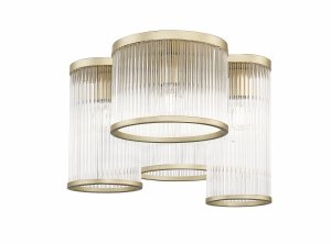 Nowoczesny złoty plafon elegancki kryształowy glamour SERGIO C0528-04K-V6AC Zumaline 