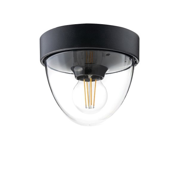 Zewnętrzna Oprawa Sufitowa Plafon IP44 NOOK BLACK 7978 Nowodvorski Lighting