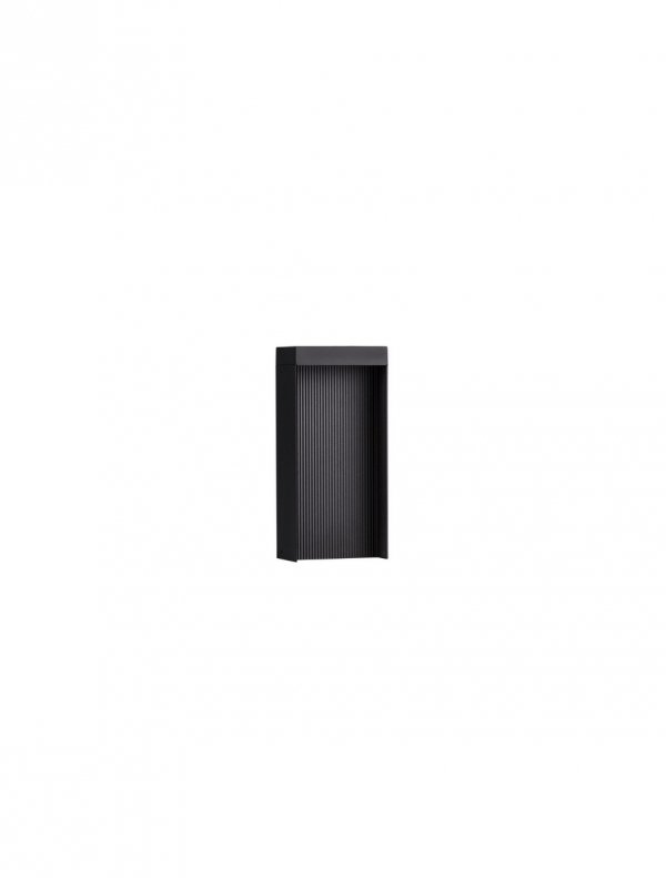 Minimalistyczny słupek ogrodowy klasyczny LED aluminiowy kolor antracyt niski prostokątny IP65 ONZULIA LE75114 Luces Exclusivas