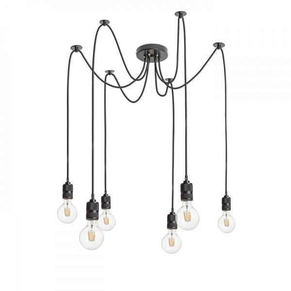 SZEŚCIOPŁOMIENNA LAMPA WISZĄCA CINDY R12054