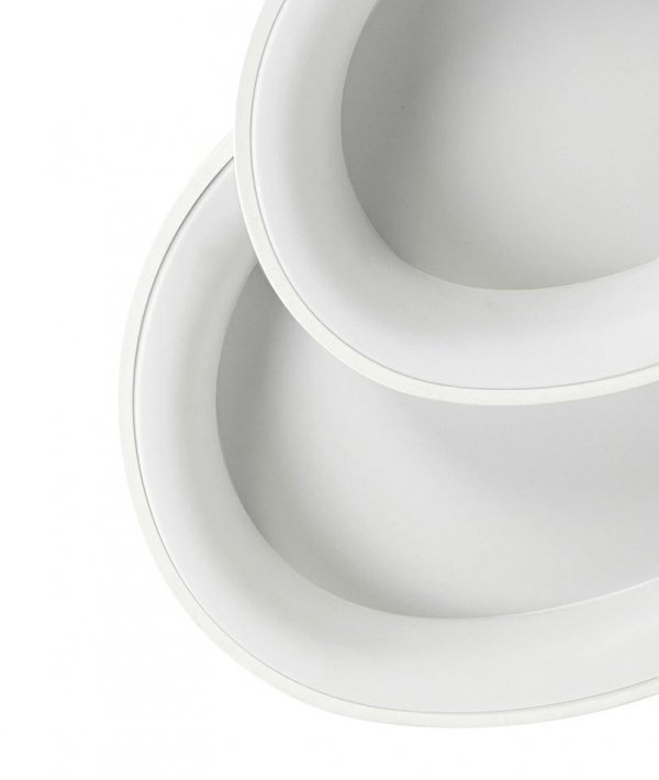 Lampa sufitowa plafon designerska nowoczesna LED organiczny kształt ściemniane światło CELLS 2 biała MSE1501100502 Moosee King Home